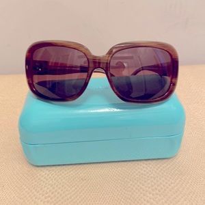 Brand new Tiffany sunglasses. Brown colour.